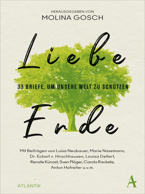 Title details for Liebe Erde by Molina Gosch - Available